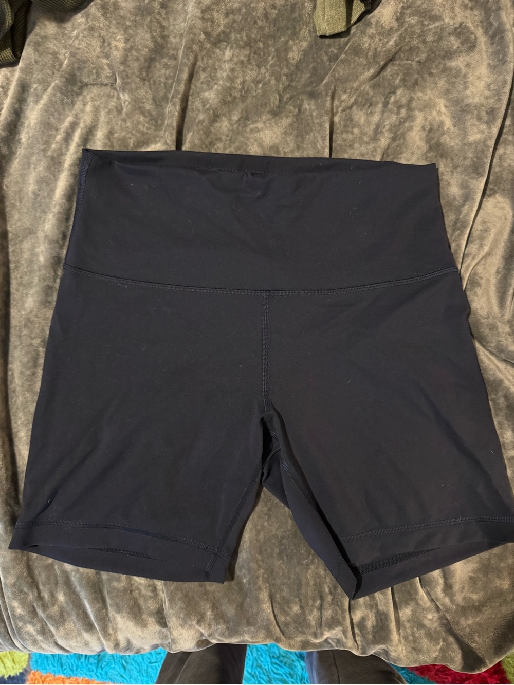 Lululemon bike shorts navy